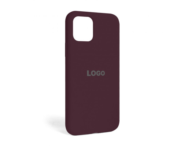 Чохол Full Silicone Case для Apple iPhone 11 Pro maroon (42)