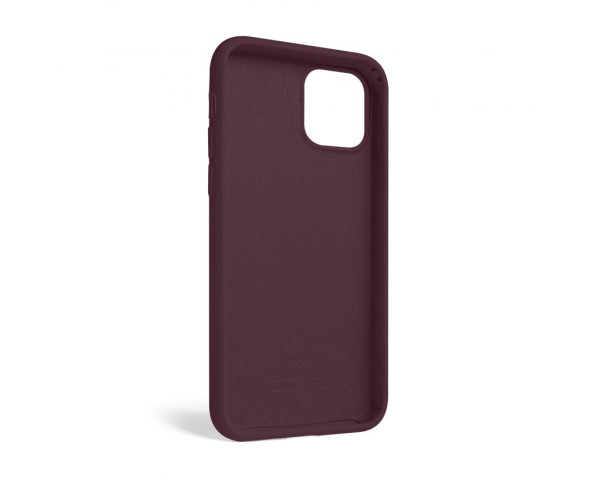 Чохол Full Silicone Case для Apple iPhone 11 Pro maroon (42)