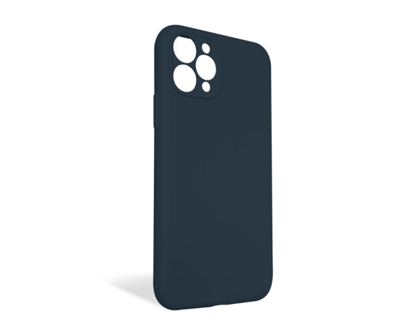 Чохол Full Silicone Case для Apple iPhone 11 Pro cosmos blue (46) закрита камера (без логотипу)