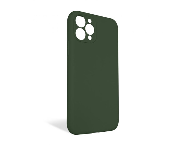 Чохол Full Silicone Case для Apple iPhone 11 Pro atrovirens green (54) закрита камера (без логотипу)