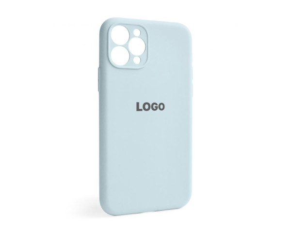Чохол Full Silicone Case для Apple iPhone 11 Pro sky blue (58) закрита камера