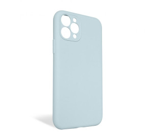 Чохол Full Silicone Case для Apple iPhone 11 Pro sky blue (58) закрита камера (без логотипу)