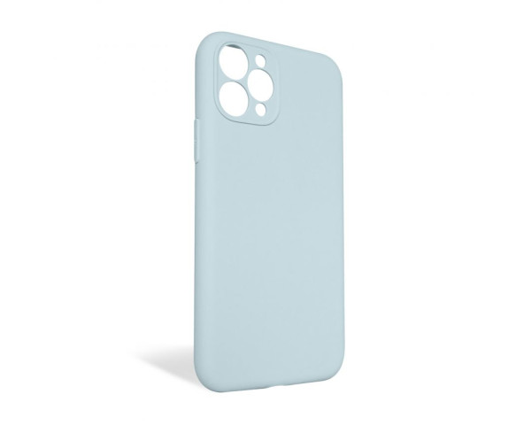 Чохол Full Silicone Case для Apple iPhone 11 Pro sky blue (58) закрита камера (без логотипу)