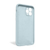 Чохол Full Silicone Case для Apple iPhone 11 Pro sky blue (58) закрита камера (без логотипу)