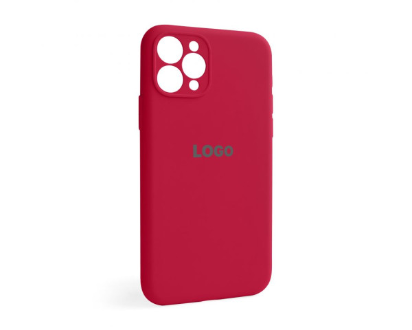 Чохол Full Silicone Case для Apple iPhone 11 Pro pomegranate (59) закрита камера