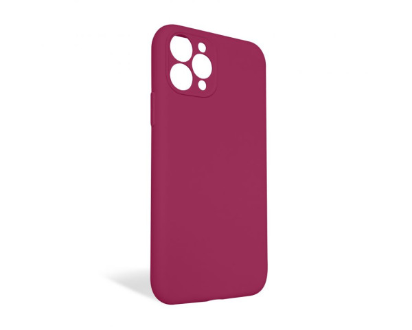 Чохол Full Silicone Case для Apple iPhone 11 Pro pomegranate (59) закрита камера (без логотипу)