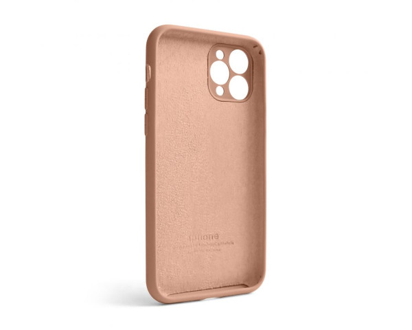 Чохол Full Silicone Case для Apple iPhone 11 Pro grapefruit (61) закрита камера