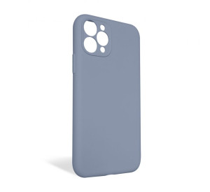 Чохол Full Silicone Case для Apple iPhone 11 Pro sierra blue (62) закрита камера (без логотипу)