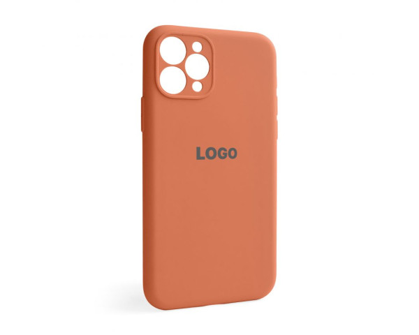 Чохол Full Silicone Case для Apple iPhone 11 Pro new peach (66) закрита камера