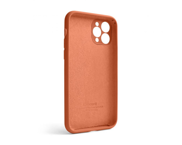 Чохол Full Silicone Case для Apple iPhone 11 Pro new peach (66) закрита камера