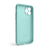 Чохол Full Silicone Case для Apple iPhone 11 Pro new blue (67) закрита камера
