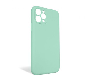 Чехол Full Silicone Case для Apple iPhone 11 Pro new blue (67) закрытая камера (без логотипа)