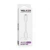 Аудіо-перехідник WALKER WA-020 Type-C to AUX 3.5мм white