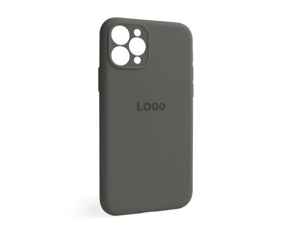Чохол Full Silicone Case для Apple iPhone 11 Pro titanium grey (74) закрита камера