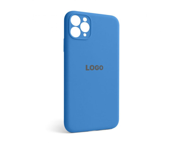 Чохол Full Silicone Case для Apple iPhone 11 Pro Max royal blue (03) закрита камера