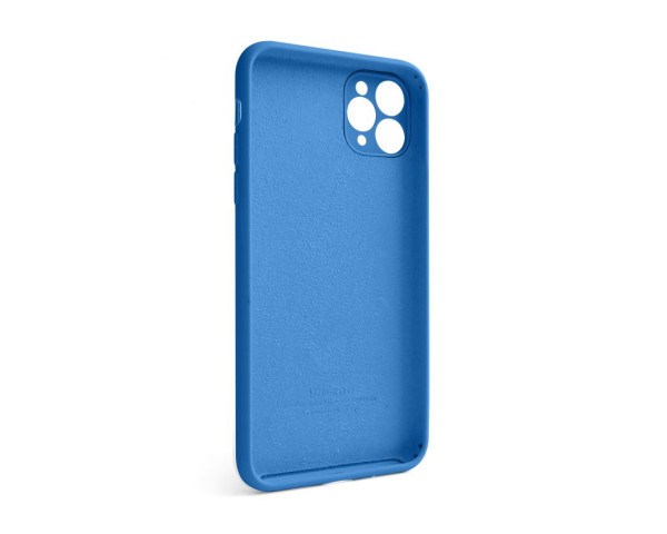 Чохол Full Silicone Case для Apple iPhone 11 Pro Max royal blue (03) закрита камера