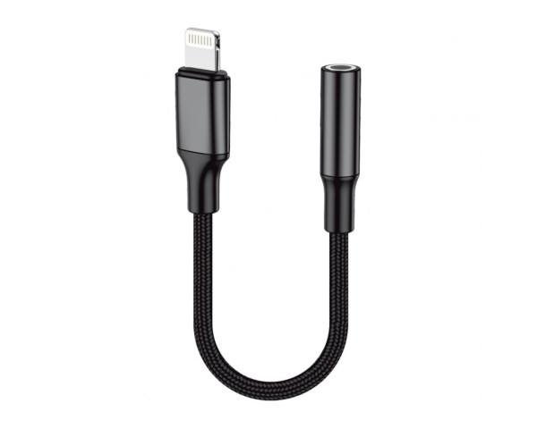 Аудіо-перехідник WALKER WA-030 Lightning to AUX 3.5мм (Universal IC)