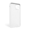 Чохол Full Silicone Case для Apple iPhone 11 Pro Max white (09) закрита камера (без логотипу)