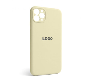 Чохол Full Silicone Case для Apple iPhone 11 Pro Max antique white (10) закрита камера