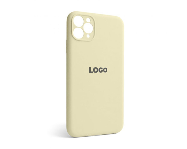 Чохол Full Silicone Case для Apple iPhone 11 Pro Max antique white (10) закрита камера