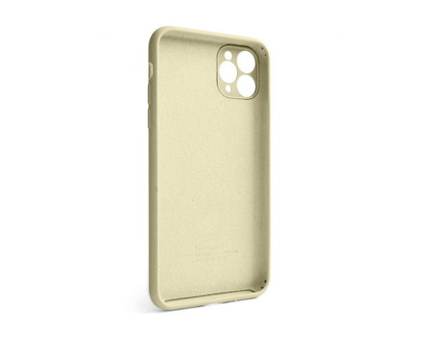 Чохол Full Silicone Case для Apple iPhone 11 Pro Max antique white (10) закрита камера