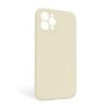 Чохол Full Silicone Case для Apple iPhone 11 Pro Max antique white (10) закрита камера (без логотипу)
