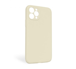 Чохол Full Silicone Case для Apple iPhone 11 Pro Max antique white (10) закрита камера (без логотипу)