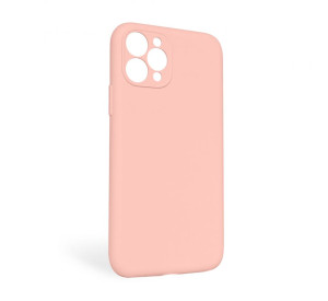 Чохол Full Silicone Case для Apple iPhone 11 Pro Max light pink (12) закрита камера (без логотипу)