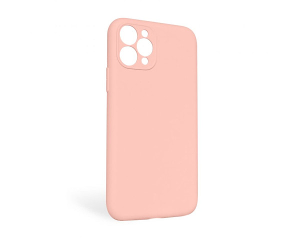 Чохол Full Silicone Case для Apple iPhone 11 Pro Max light pink (12) закрита камера (без логотипу)