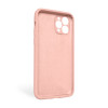Чохол Full Silicone Case для Apple iPhone 11 Pro Max light pink (12) закрита камера (без логотипу)