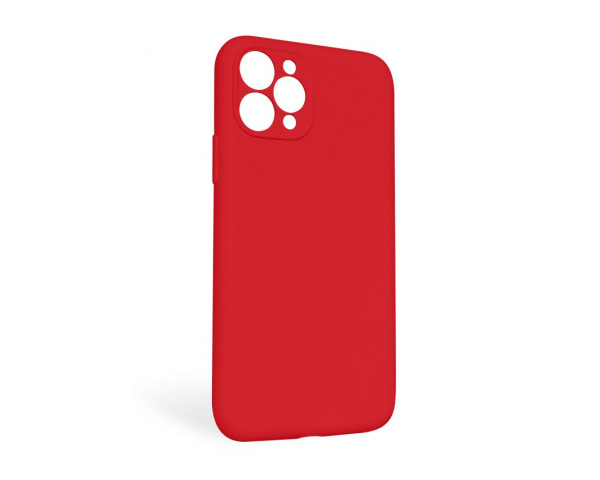 Чохол Full Silicone Case для Apple iPhone 11 Pro Max red (14) закрита камера (без логотипу)