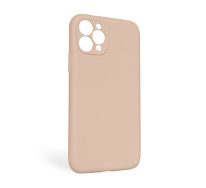 Чохол Full Silicone Case для Apple iPhone 11 Pro Max nude (19) закрита камера (без логотипу)