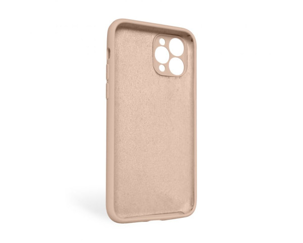Чохол Full Silicone Case для Apple iPhone 11 Pro Max nude (19) закрита камера (без логотипу)