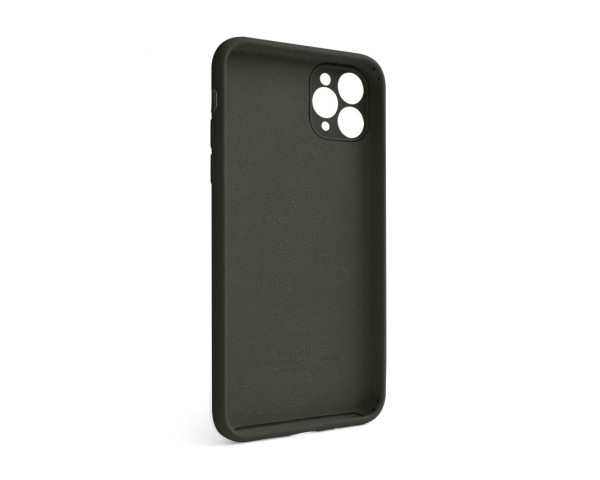 Чохол Full Silicone Case для Apple iPhone 11 Pro Max dark olive (35) закрита камера
