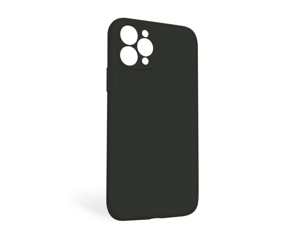 Чохол Full Silicone Case для Apple iPhone 11 Pro Max dark olive (35) закрита камера (без логотипу)