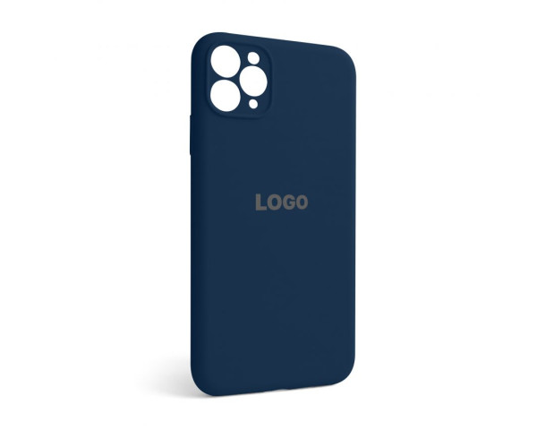Чохол Full Silicone Case для Apple iPhone 11 Pro Max blue cobalt (36) закрита камера
