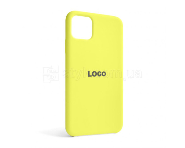 Чохол Full Silicone Case для Apple iPhone 11 Pro Max flash lime (41)