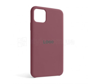 Чохол Full Silicone Case для Apple iPhone 11 Pro Max maroon (42)