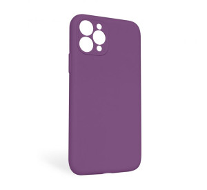 Чохол Full Silicone Case для Apple iPhone 11 Pro Max grape (43) закрита камера (без логотипу)