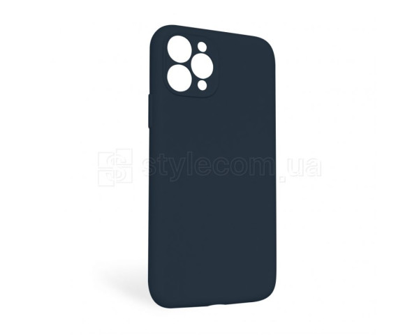 Чохол Full Silicone Case для Apple iPhone 11 Pro Max cosmos blue (46) закрита камера (без логотипу)