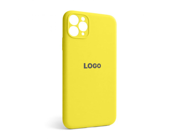 Чохол Full Silicone Case для Apple iPhone 11 Pro Max canary yellow (50) закрита камера