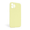 Чохол Full Silicone Case для Apple iPhone 11 Pro Max mellow yellow (51) закрита камера (без логотипу)