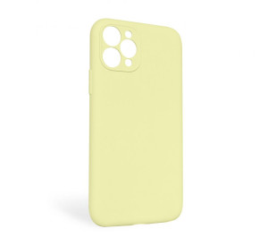 Чохол Full Silicone Case для Apple iPhone 11 Pro Max mellow yellow (51) закрита камера (без логотипу)