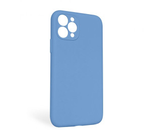 Чохол Full Silicone Case для Apple iPhone 11 Pro Max cornflower (53) закрита камера (без логотипу)