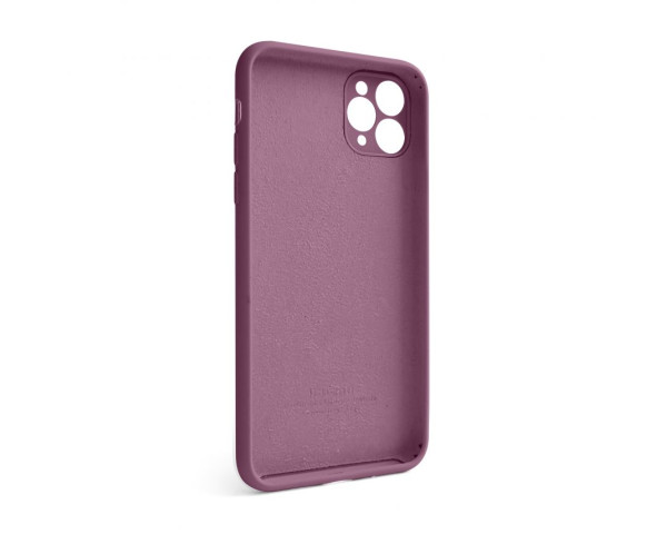 Чохол Full Silicone Case для Apple iPhone 11 Pro Max blueberry (56) закрита камера