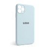 Чохол Full Silicone Case для Apple iPhone 11 Pro Max sky blue (58) закрита камера