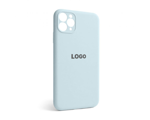 Чохол Full Silicone Case для Apple iPhone 11 Pro Max sky blue (58) закрита камера