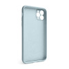Чохол Full Silicone Case для Apple iPhone 11 Pro Max sky blue (58) закрита камера