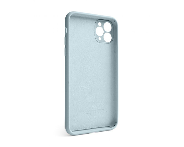 Чохол Full Silicone Case для Apple iPhone 11 Pro Max sky blue (58) закрита камера
