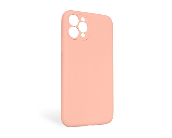 Чохол Full Silicone Case для Apple iPhone 11 Pro Max grapefruit (61) закрита камера (без логотипу)